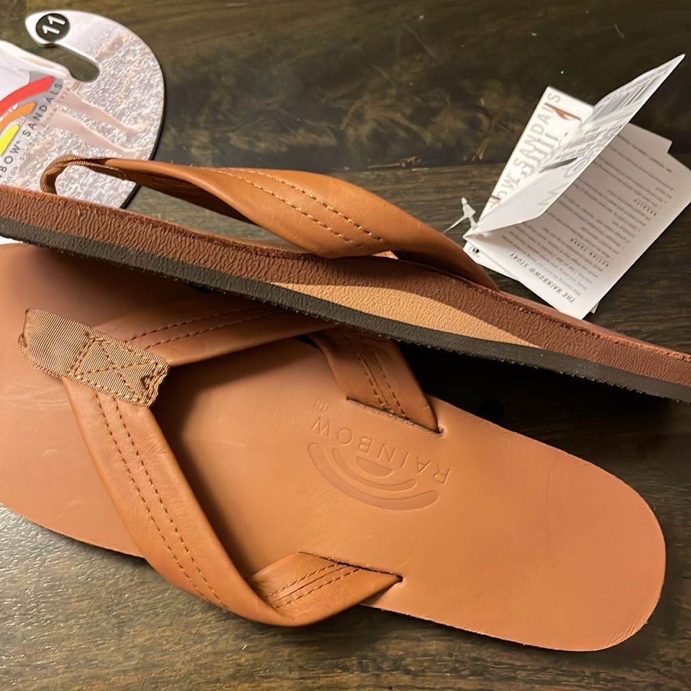 Rainbows wide strap Tan - Picture 11 of 11
